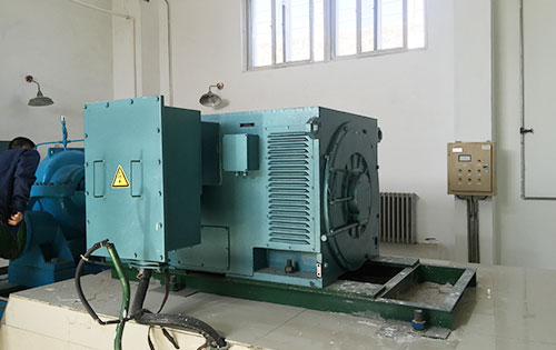 启东某水电站工程主水泵使用我公司高压电机